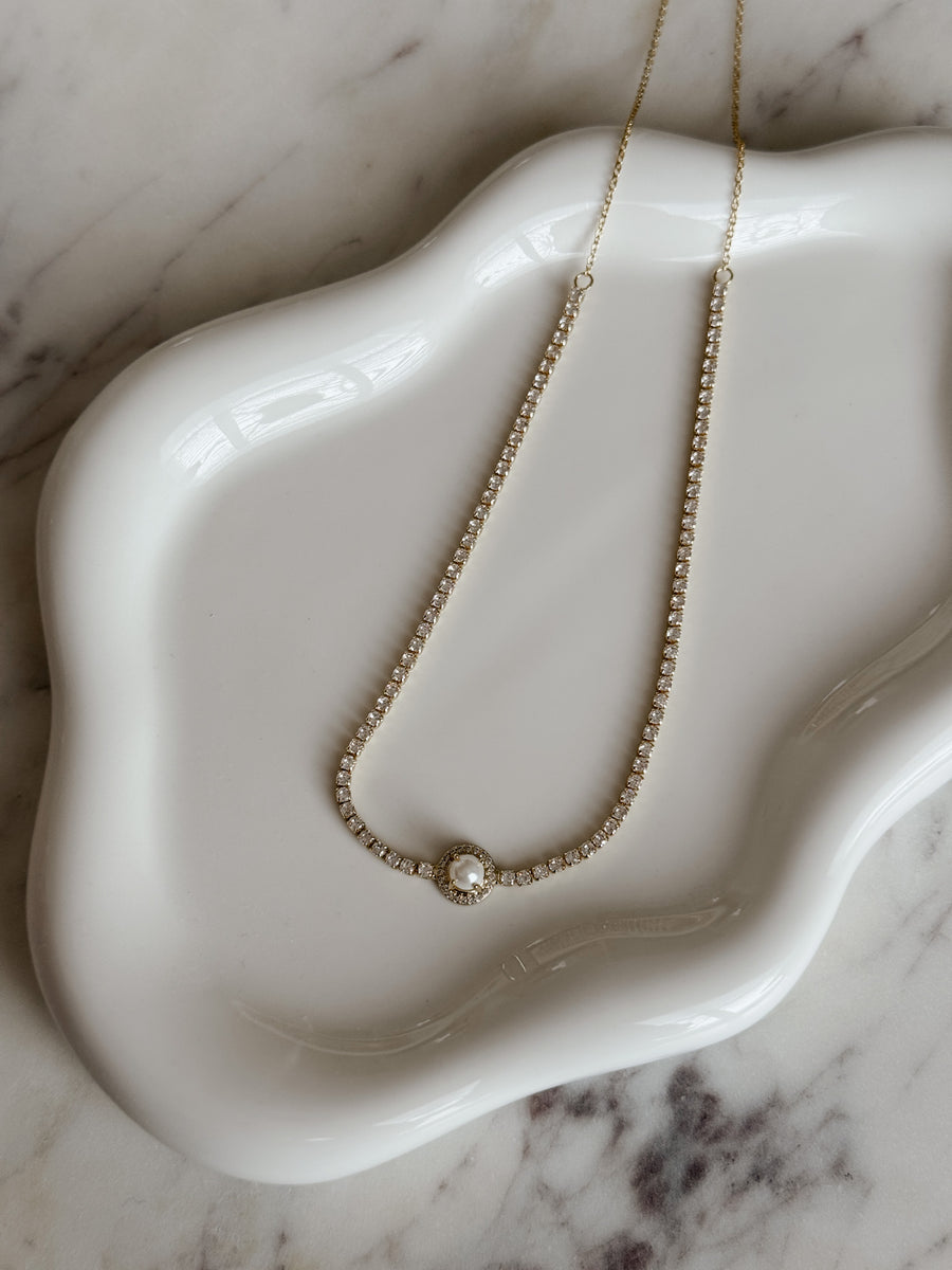 Heirloom Halo Necklace - SAMPLE SALE