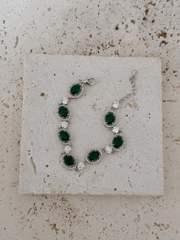 Emerald Green Bracelet - SAMPLE SALE