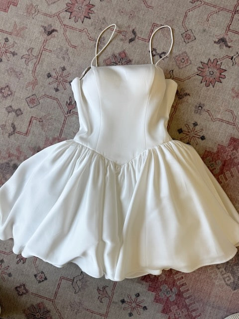 Silk Satin Drop Waist Mini - SAMPLE SALE