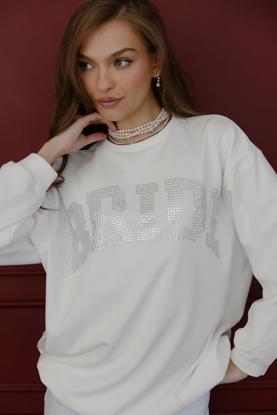 BRIDE Crystal Sweatshirt