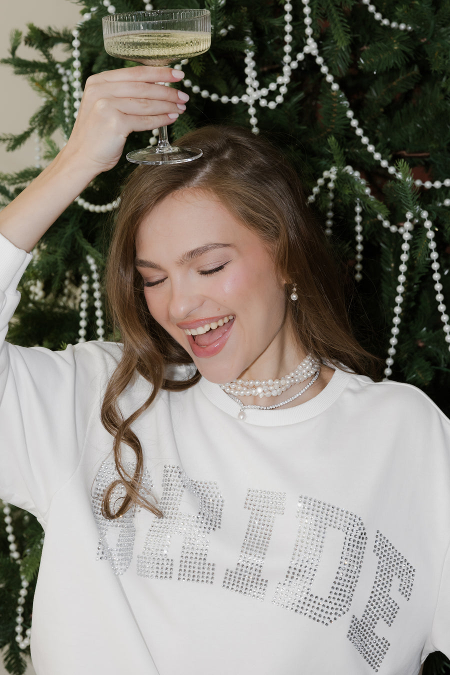 BRIDE Crystal Sweatshirt