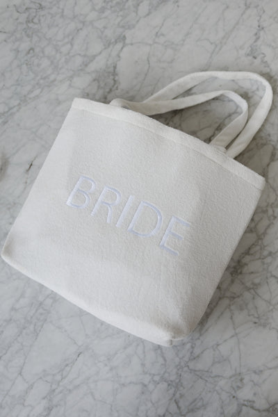 Wedding Day Terry Tote