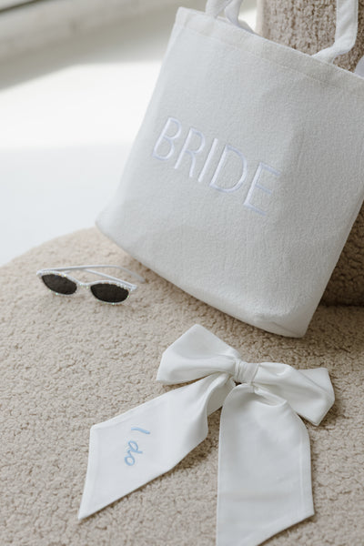 Wedding Day Terry Tote