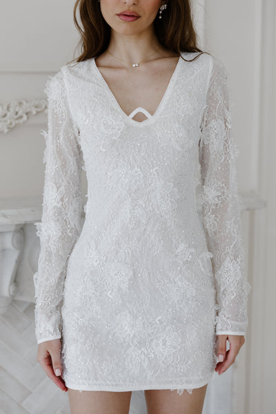 Everly Mini Dress - Ivory