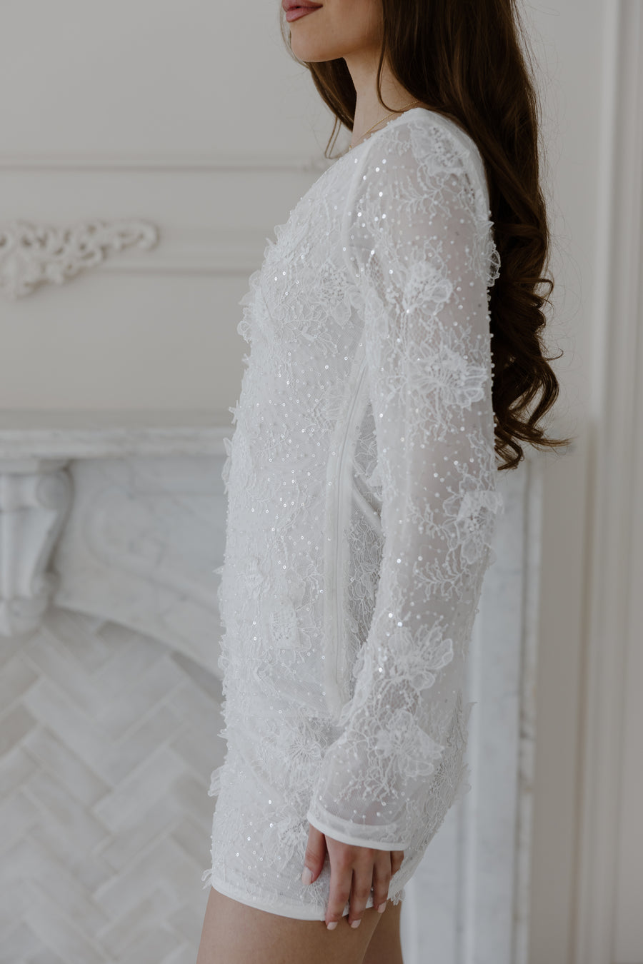 Everly Mini Dress - Ivory