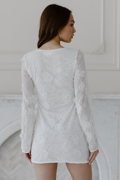 Everly Mini Dress - Ivory