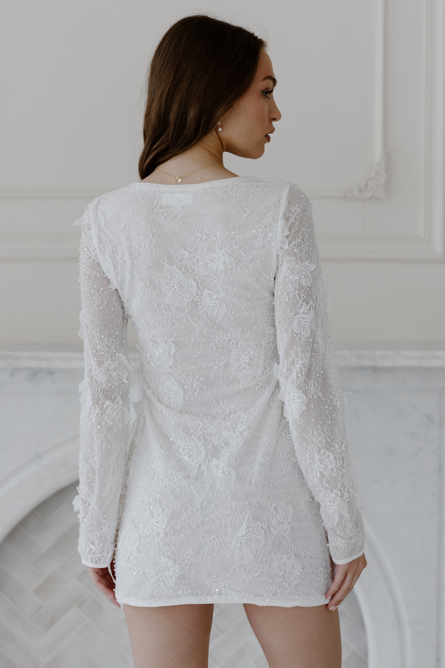 Everly Mini Dress - Ivory