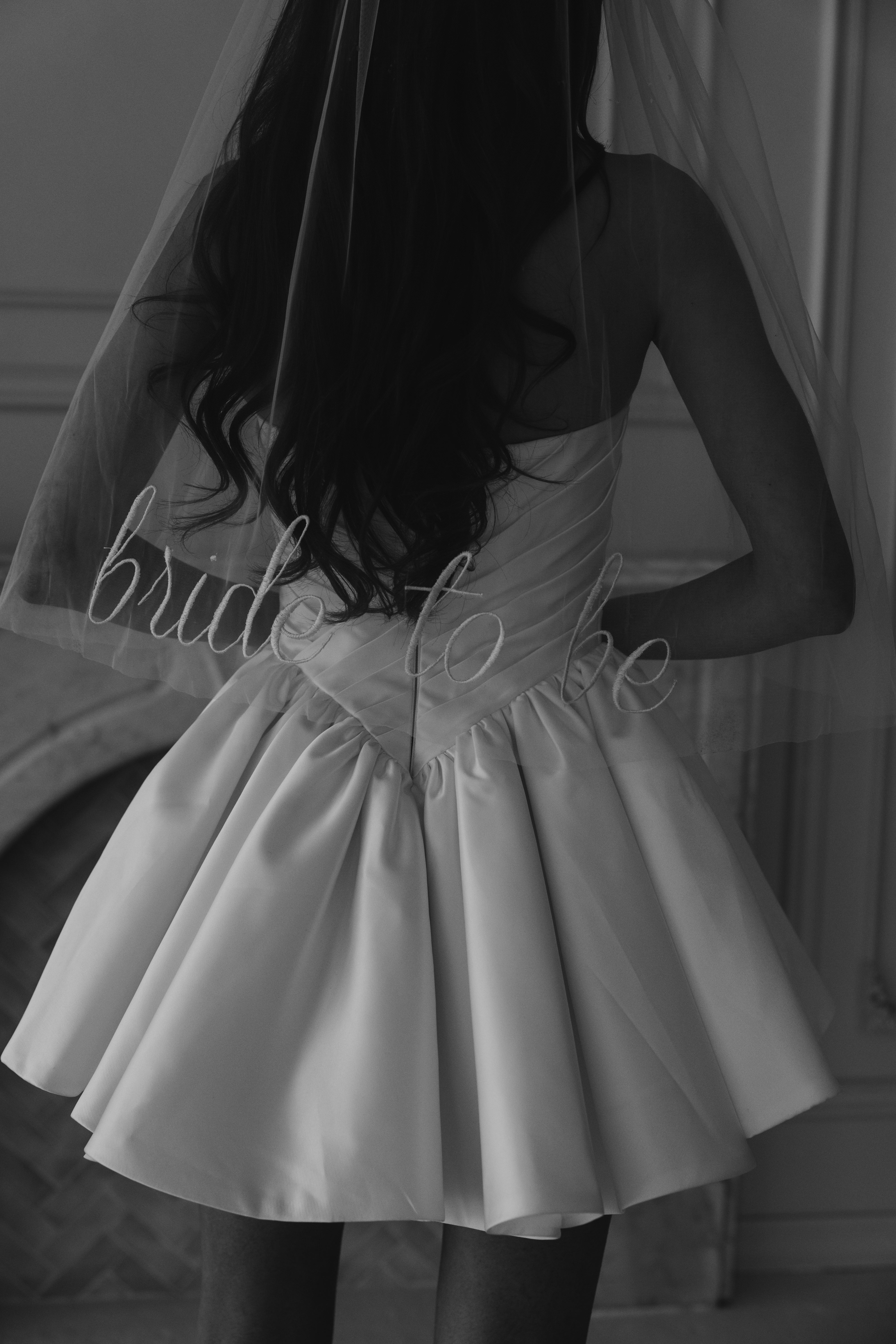 Bride To Be Mini Veil – Untamed Petals