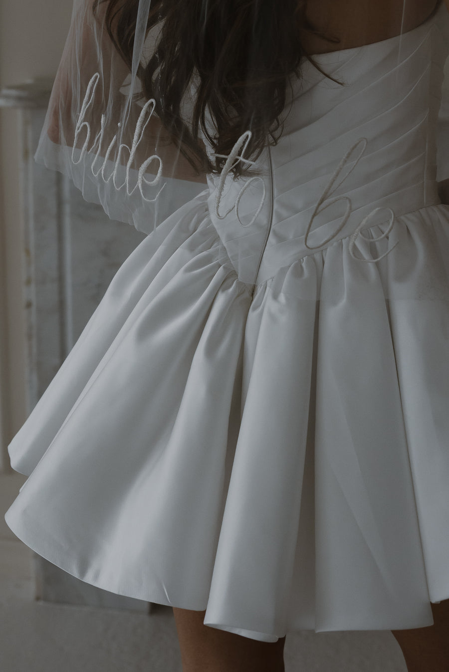 Bride To Be Mini Veil