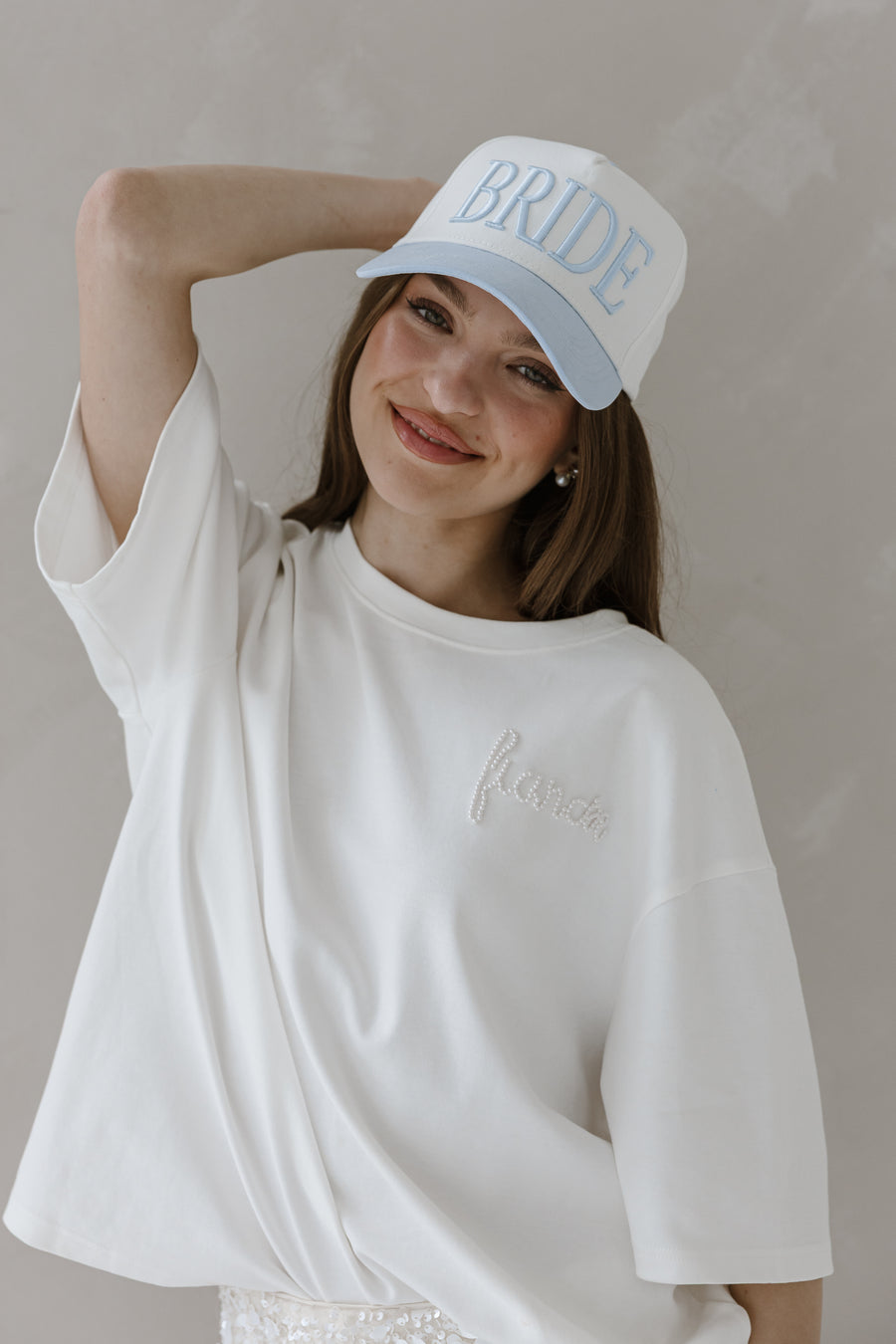 BRIDE Embroidered Hat