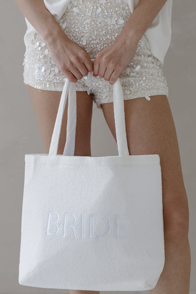 Wedding Day Terry Tote