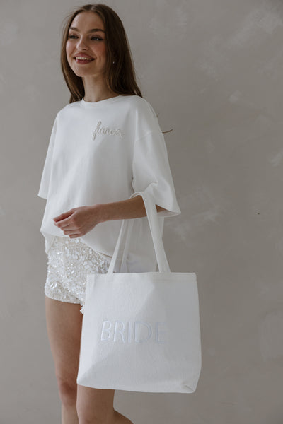Wedding Day Terry Tote