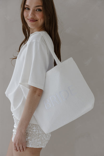 Wedding Day Terry Tote