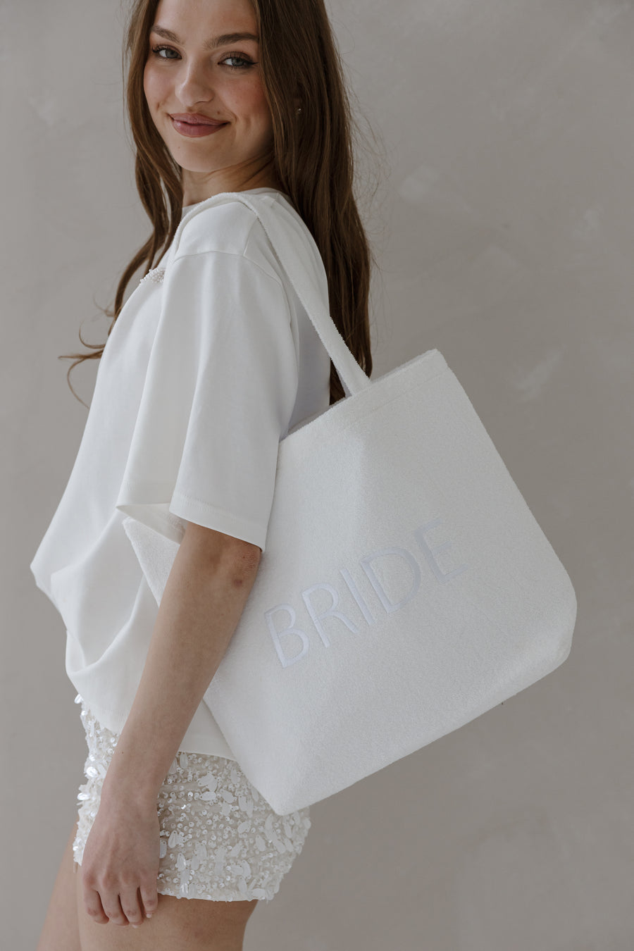 Wedding Day Terry Tote