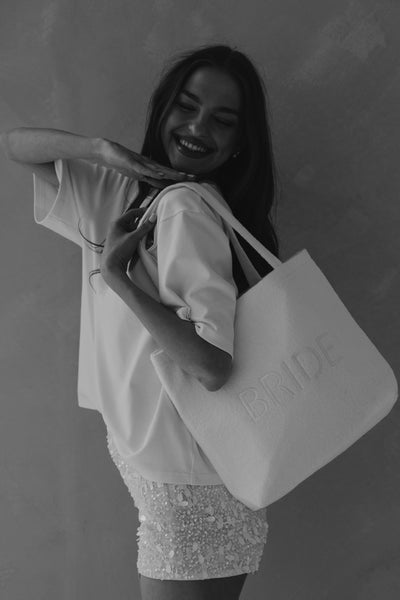 Wedding Day Terry Tote