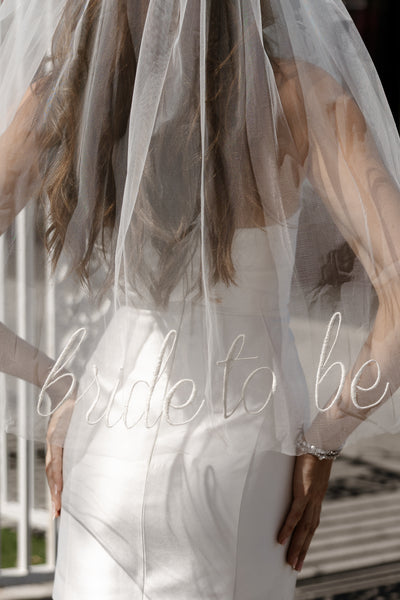 Bride To Be Mini Veil