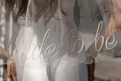 Bride To Be Mini Veil
