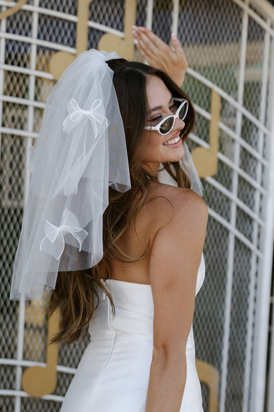 Tie the Knot Mini Veil