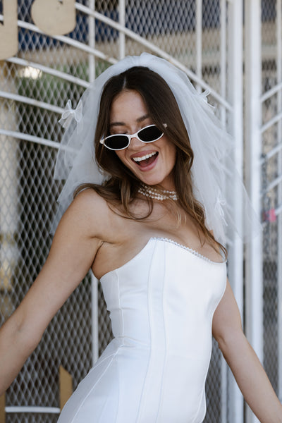 Tie the Knot Mini Veil