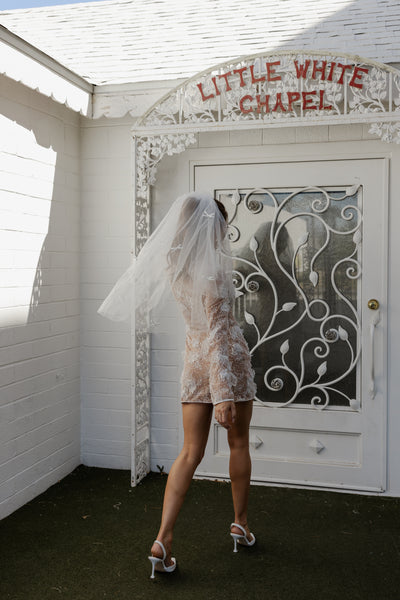 Everly Mini Dress - Nude