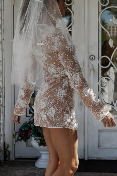 Everly Mini Dress - Nude