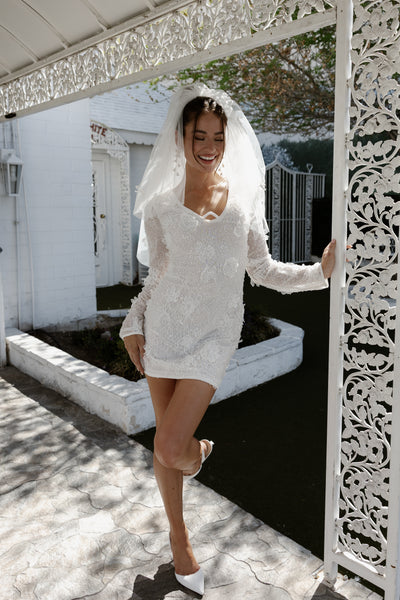 Everly Mini Dress - Ivory
