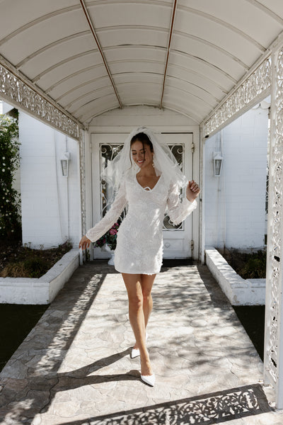Everly Mini Dress - Ivory