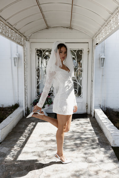 Everly Mini Dress - Ivory