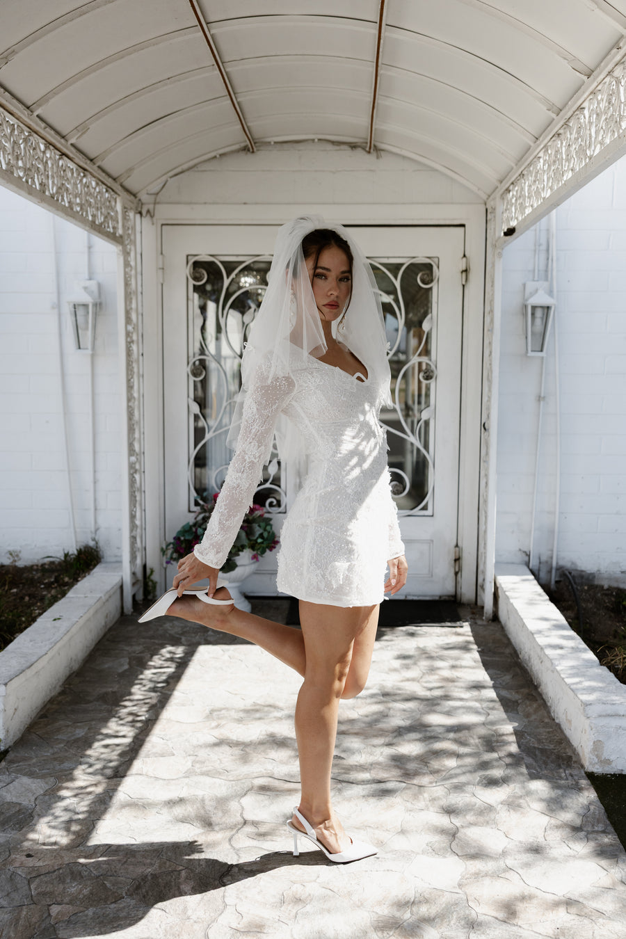 Everly Mini Dress - Ivory
