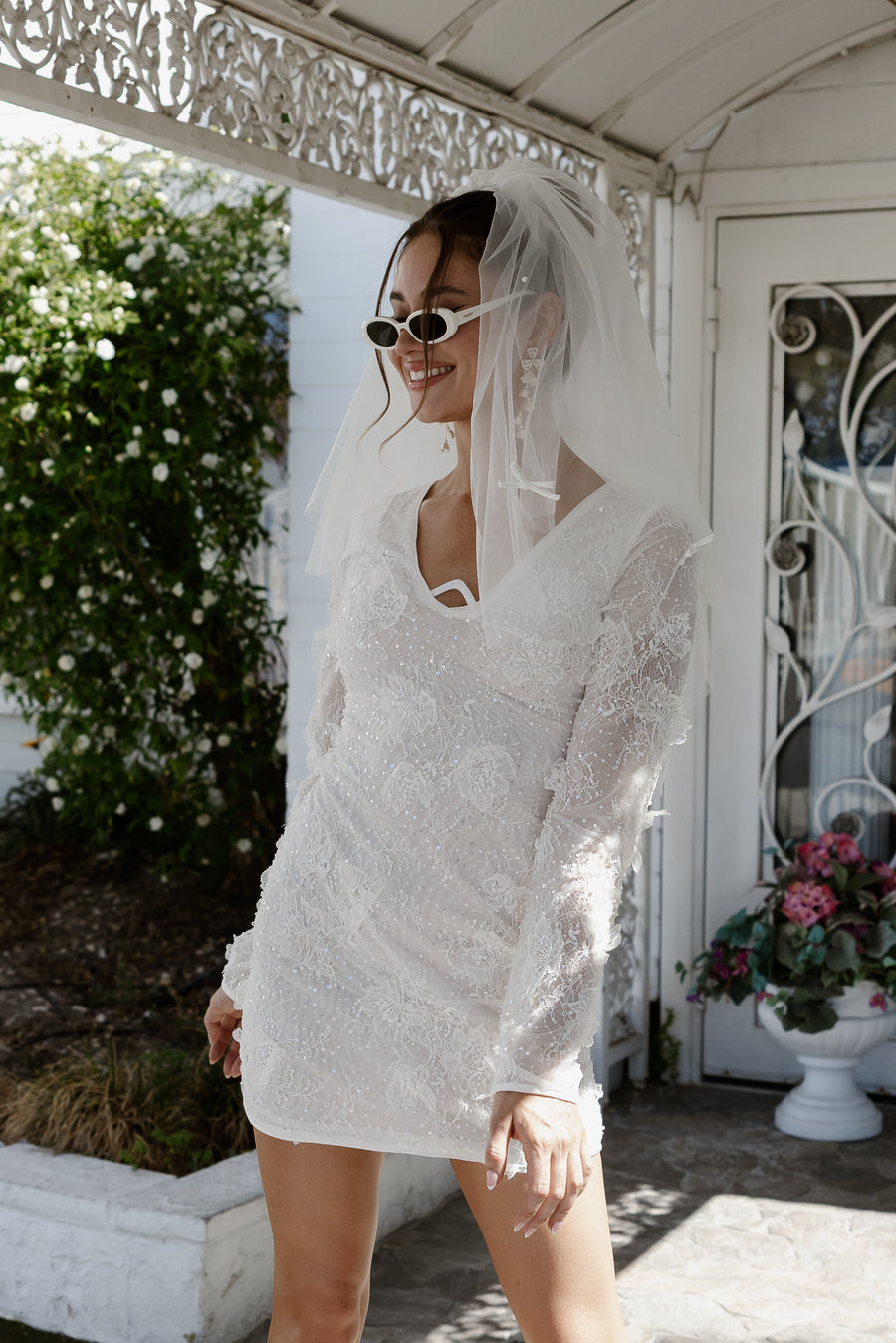 Everly Mini Dress - Ivory