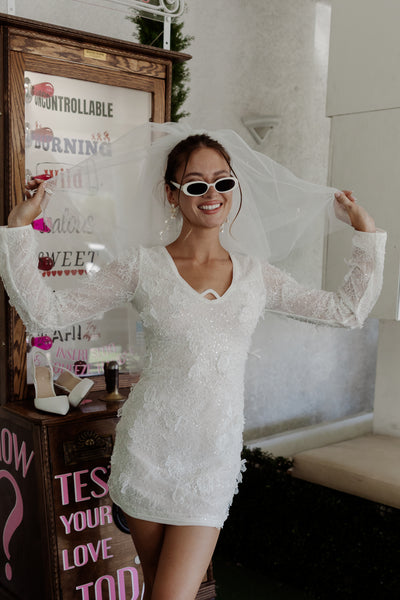 Everly Mini Dress - Ivory