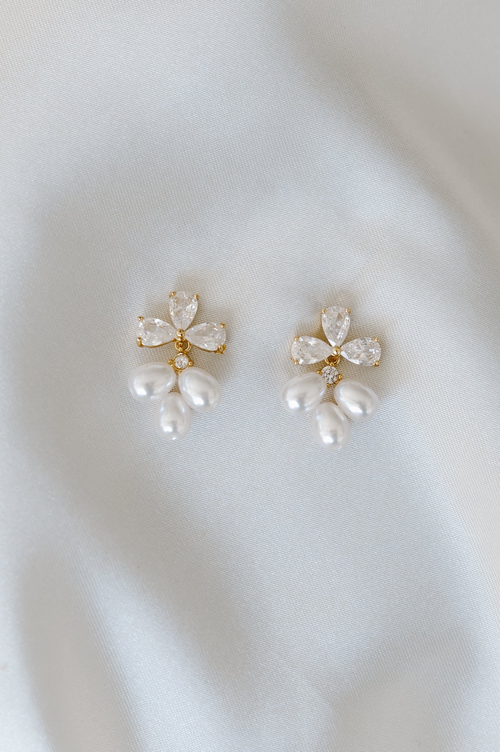 Windsor Pearl Drop Earrings – Untamed Petals Windsor Pearl Drop Earrings – Untamed Petals
