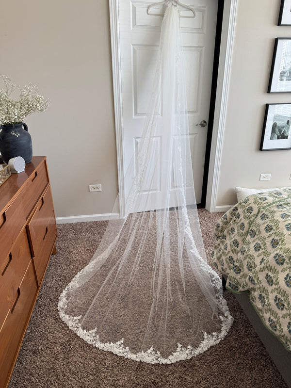 Enchanted Bloom Veil - SAMPLE SALE