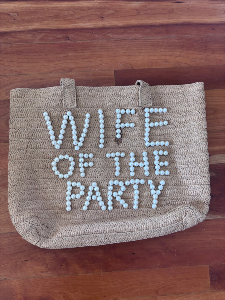 Bach Party Pearl Tote- SAMPLE SALE