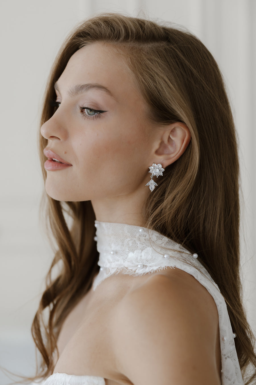 Whisper Crystal Drop Earrings