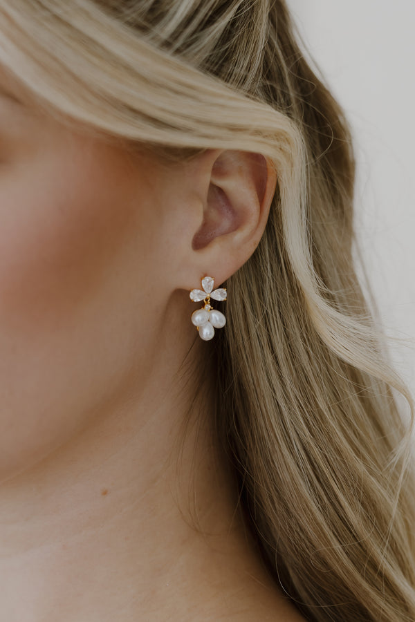 Windsor Pearl Drop Earrings