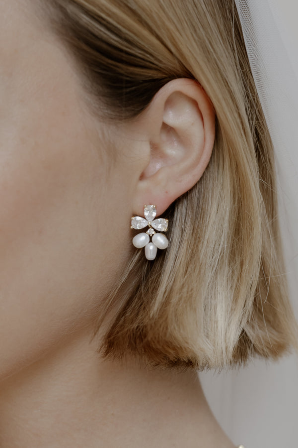 Windsor Pearl Drop Earrings