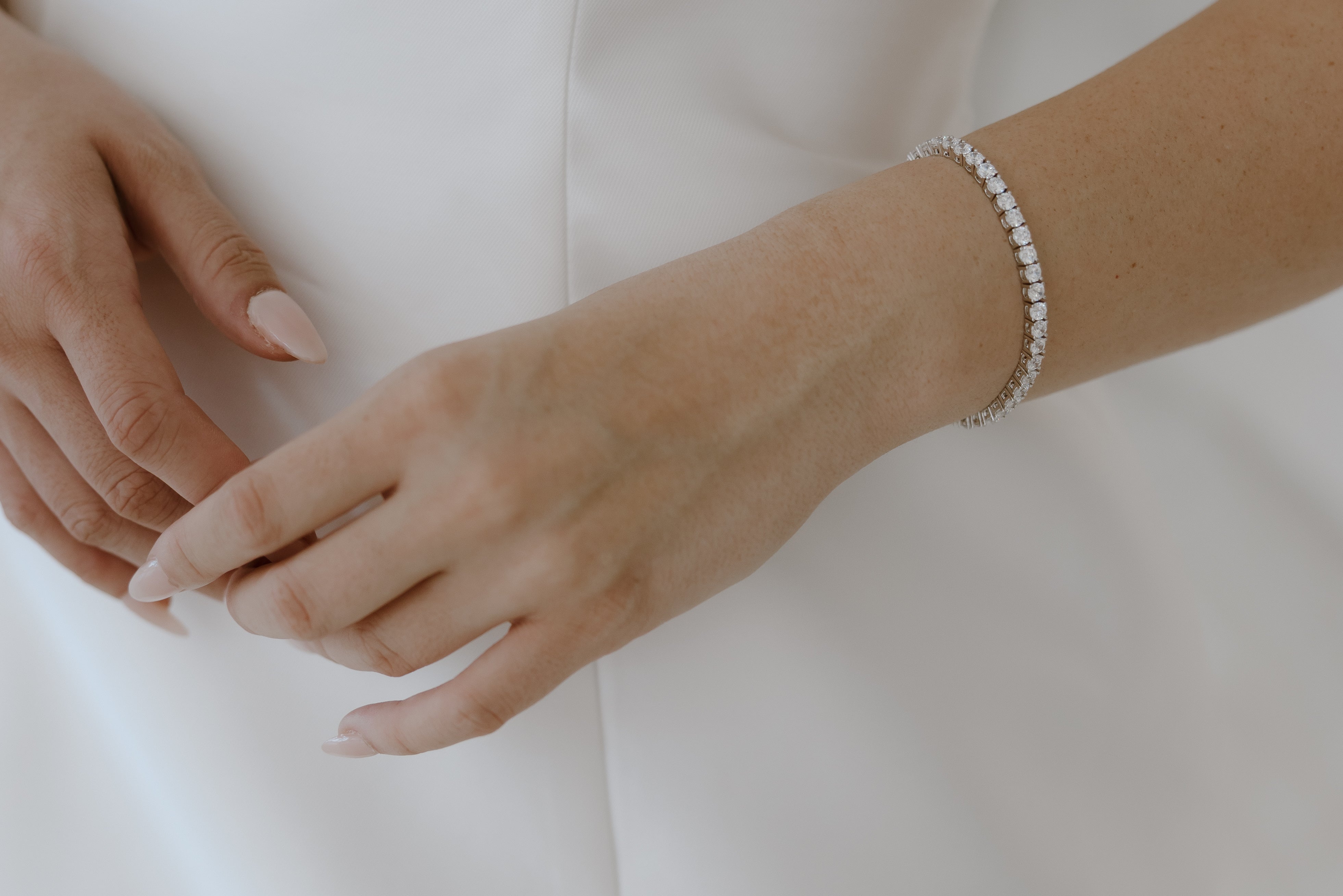 Zoe Tennis Bracelet – Untamed Petals