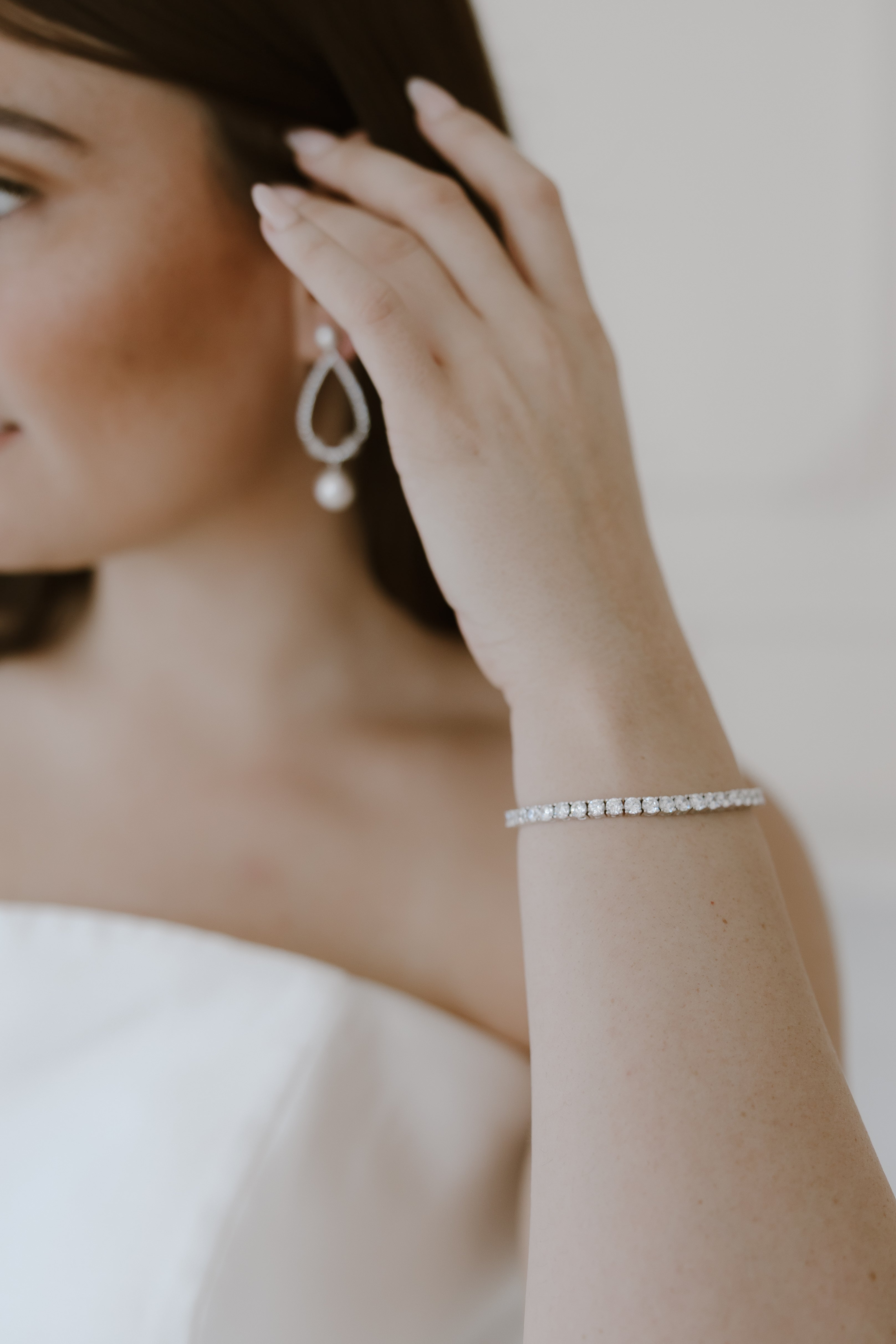 Zoe Tennis Bracelet – Untamed Petals