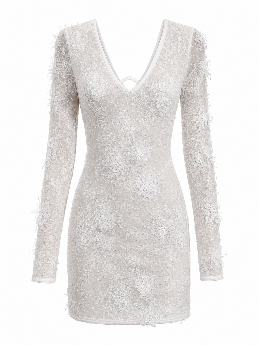 Everly Mini Dress - Ivory