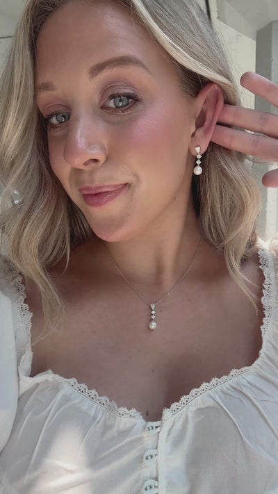 Serenade & At Last Necklace Bridal Set