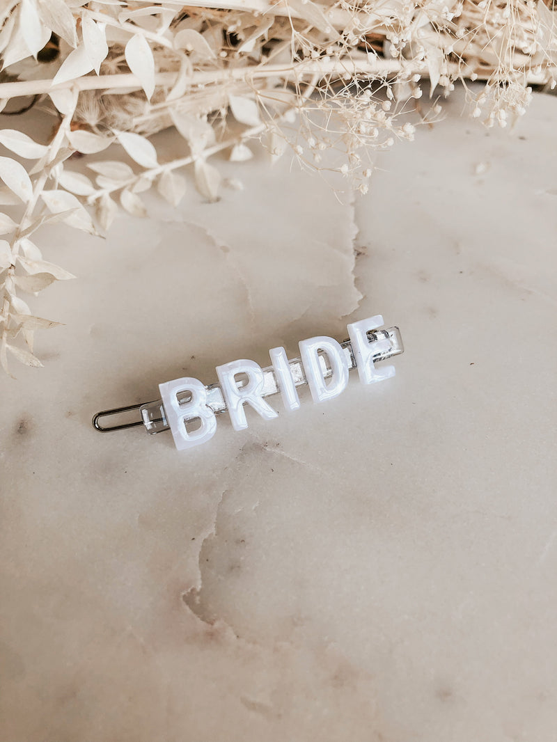 Acrylic Bride Bobby - Sample Sale