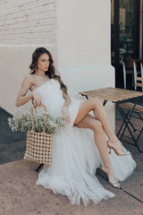 Isabella Pearl Gown - Ivory