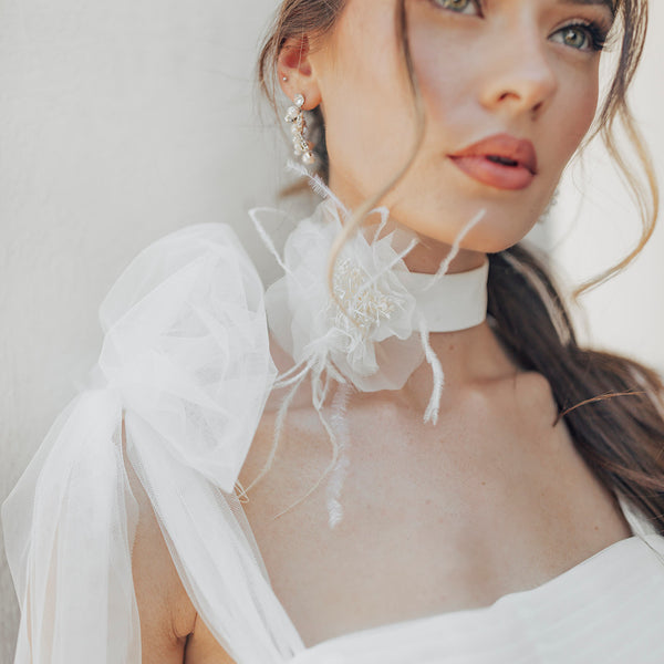 トップス ANDMARY Claire choker tops ANDMARY】Claire choker tops