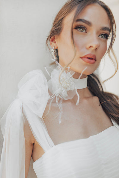 【Anyone more】[Flower Choker SET] Bohemian Layered Knit OP $_57.JPG?set_id=8800005007