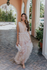 Betsy Gown - Nude - Last Call/ Final Sale