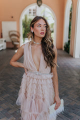 Betsy Gown - Nude - Last Call/ Final Sale