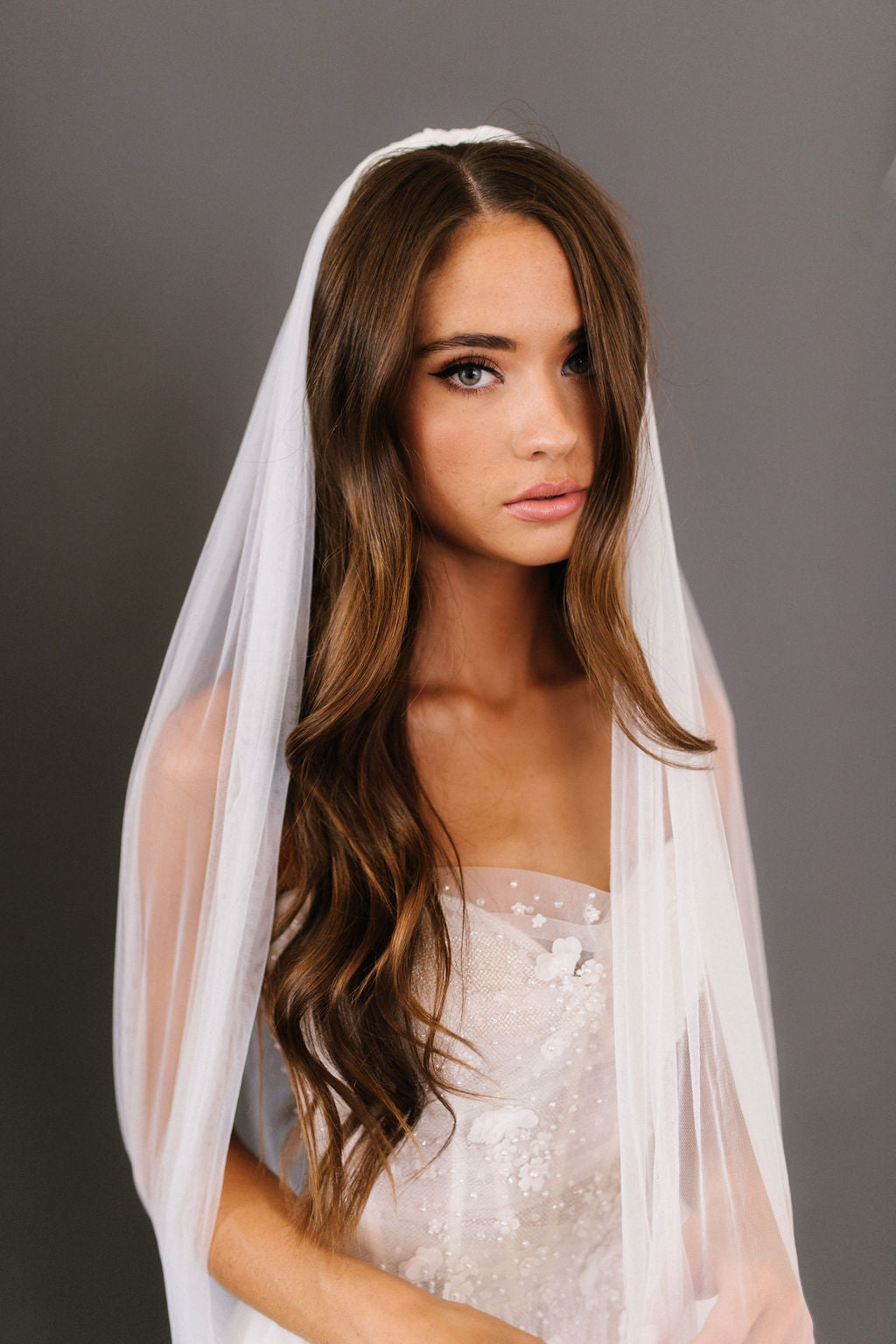 Champagne Dreams Veil — Wearable Art for the Nontraditional Bride