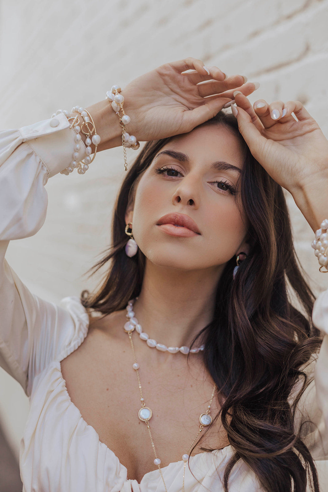 Sea Breeze Freshwater Pearl Choker – Untamed Petals