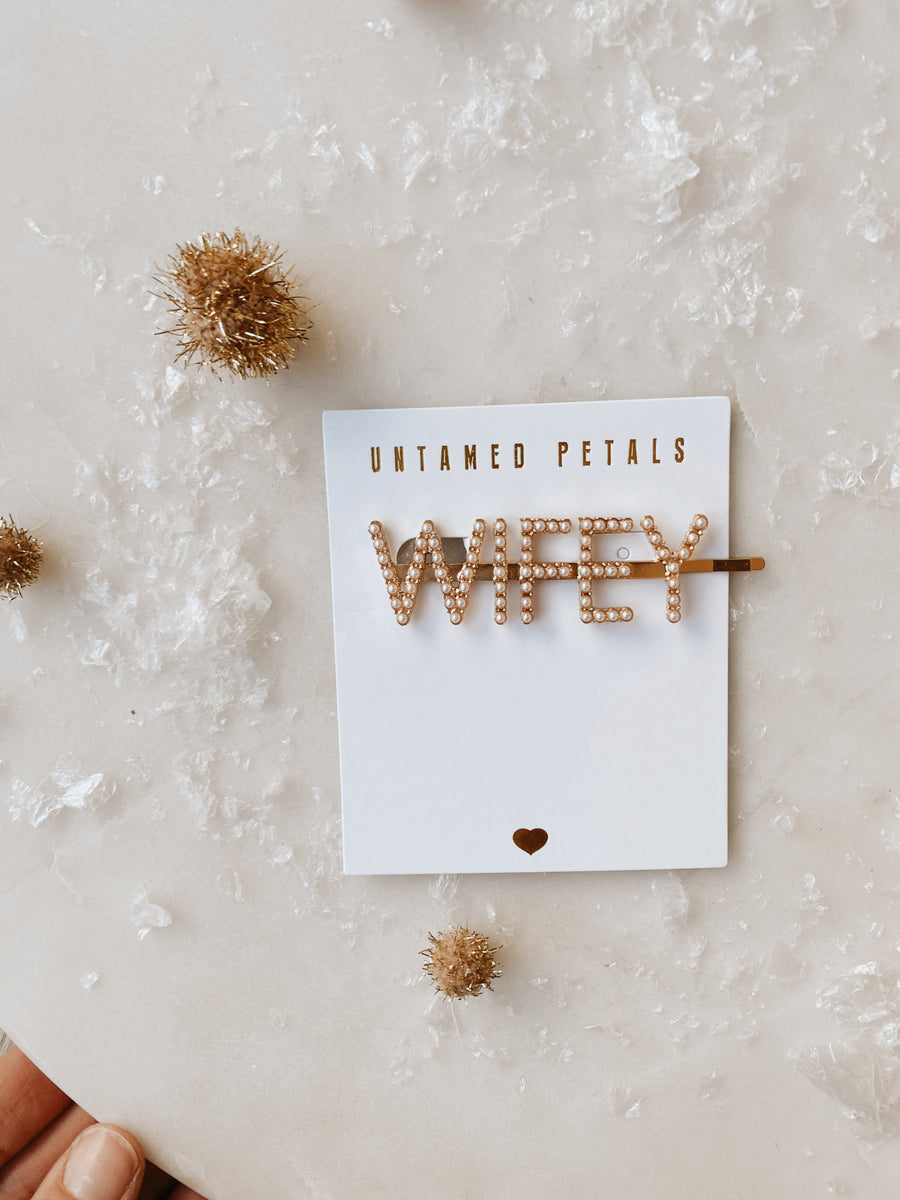 WIFEY Pearl Bobby - SAMPLE SALE